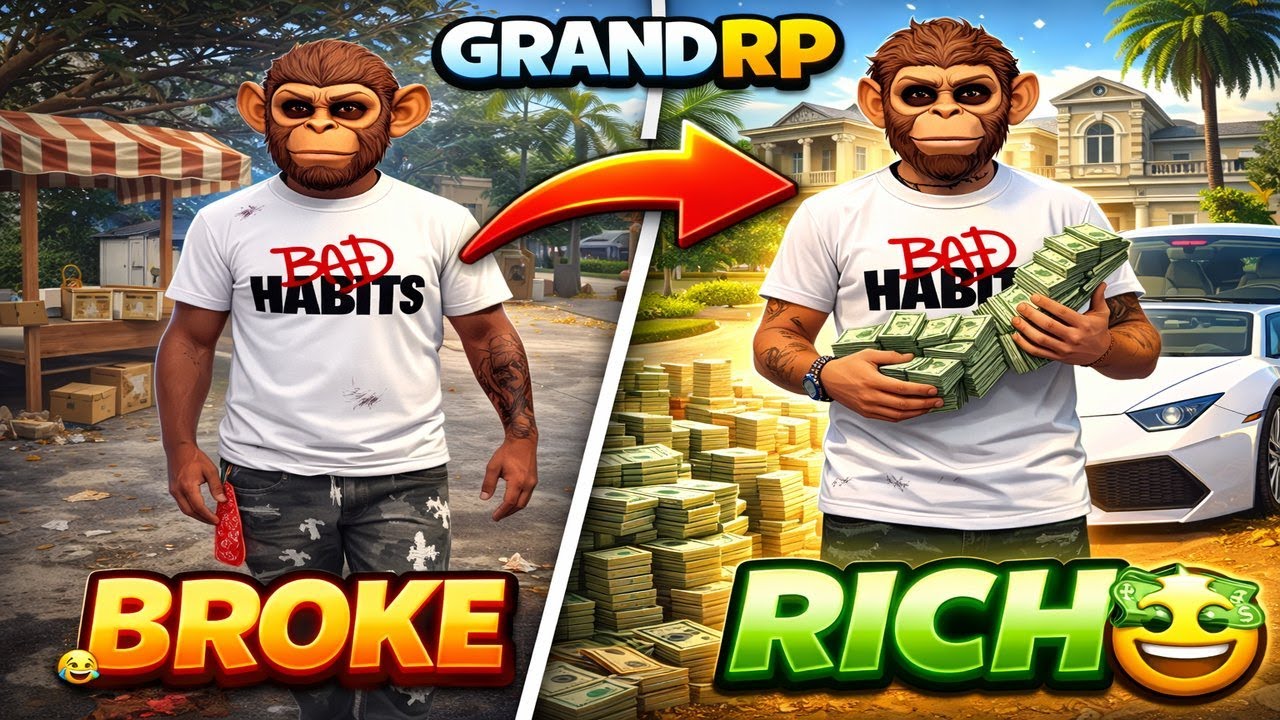 From $0 to $1,000,000 in GrandRP (Part 1: First $20K)