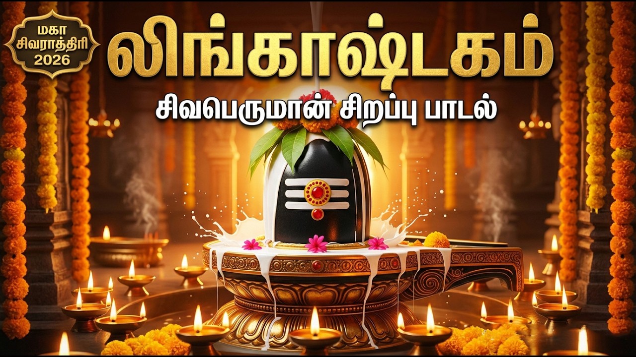 Lingastakam In Tamil 🙏 | Maha Shivaratri  Special 2026 | Shiva Tamil Devotional Songs