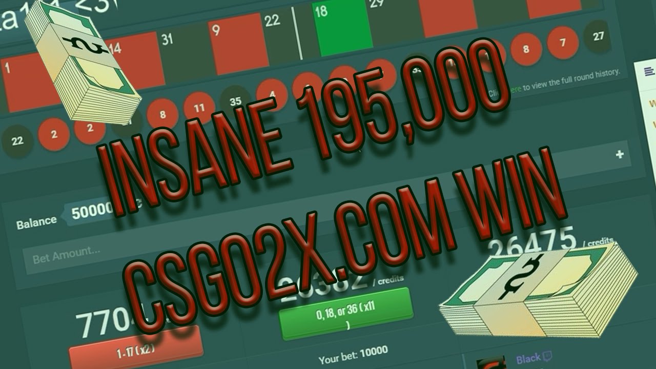 CSGO2X INSANE 195,000 WIN (Streamhighlight)