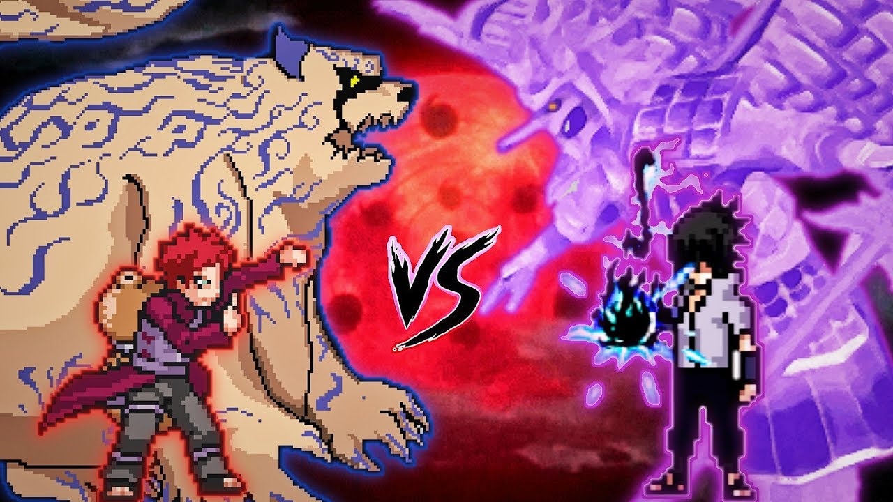 5th Kazekage Gaara OP (New) VS Sasuke OP in Jump Force Mugen