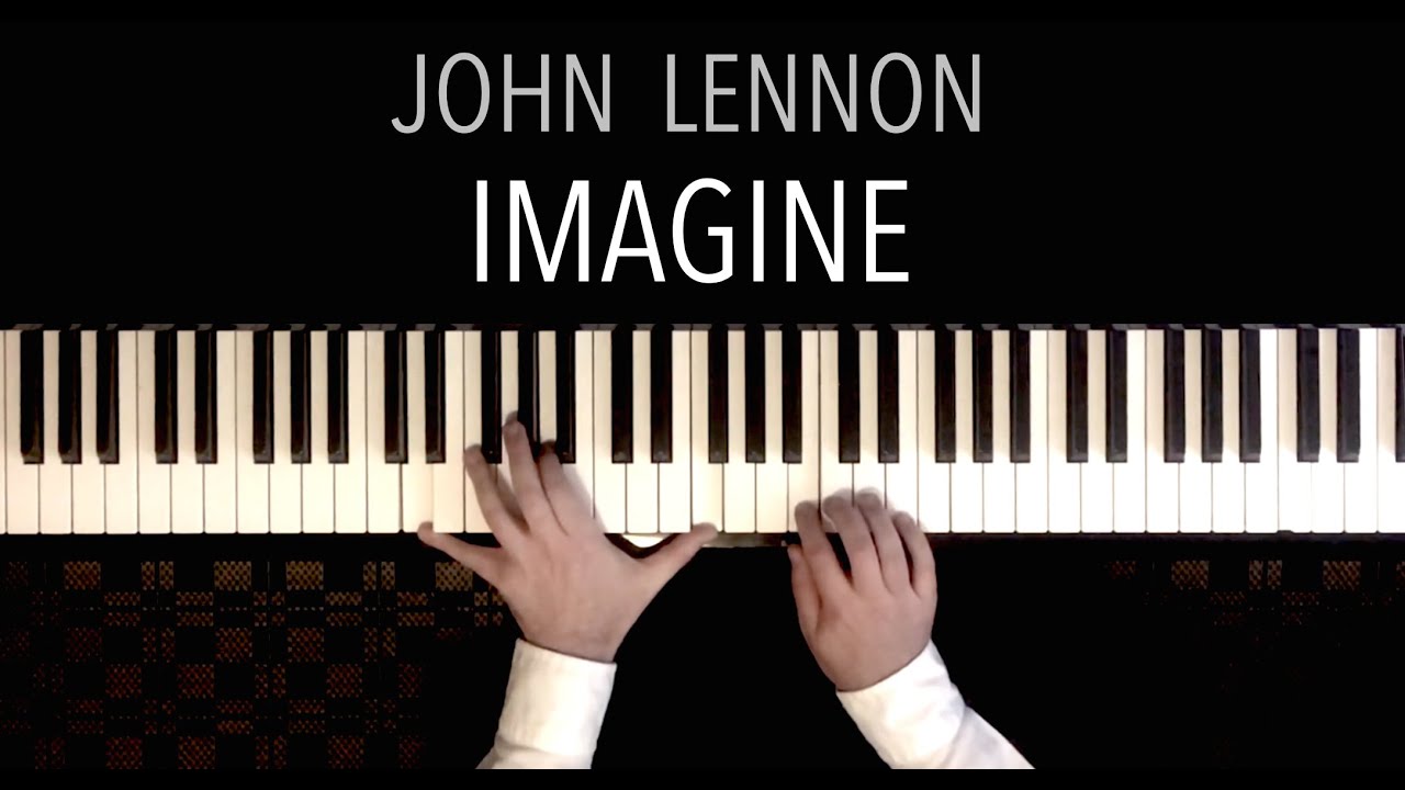 John Lennon - IMAGINE | Piano Cover by Paul Hankinson (with Lyrics)