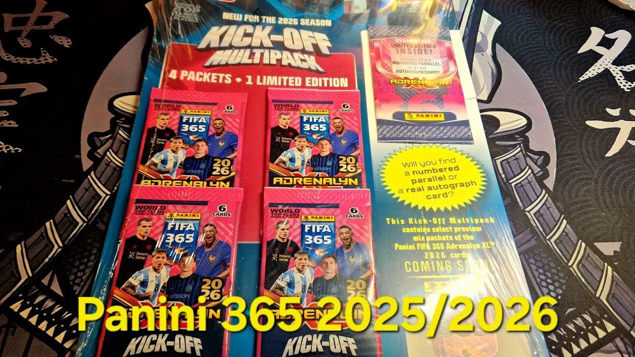 OTWIERAM KICK OFF MULTIPACK ! PANINI FIFA 365 2026 KICK OFF!  CO JESZCZE W TYM ROKU?