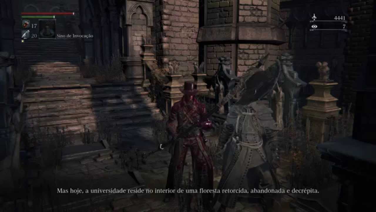 Bloodborne™ Caminho para o npc Alfred