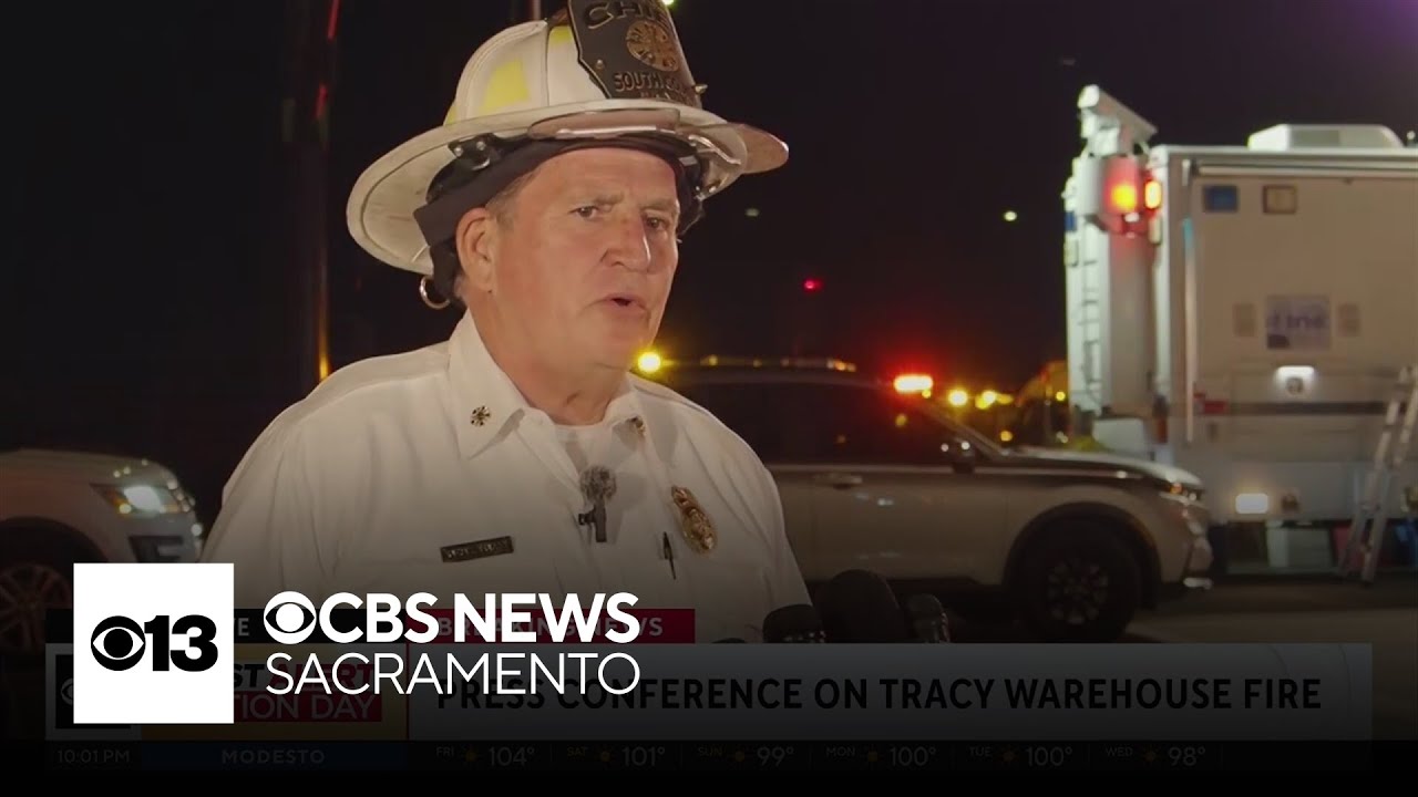 Latest on massive fire that destroyed Tracy warehouse