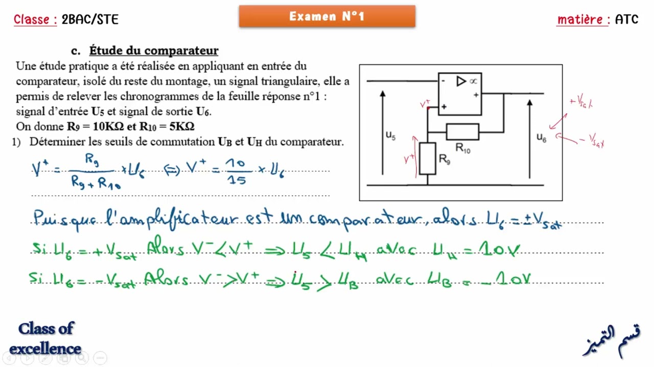 Correction Examen N°1_Science d'ingénieur