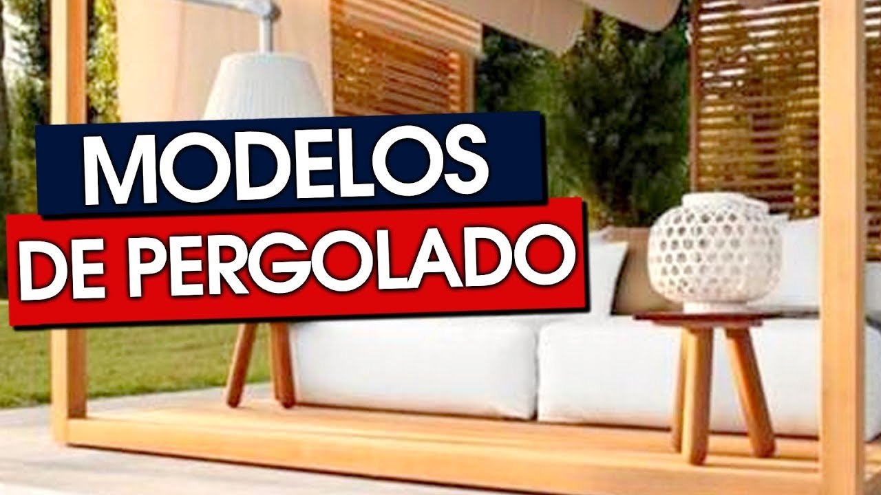 55 MODELOS DE PERGOLADO DE CAIR O QUEIXO
