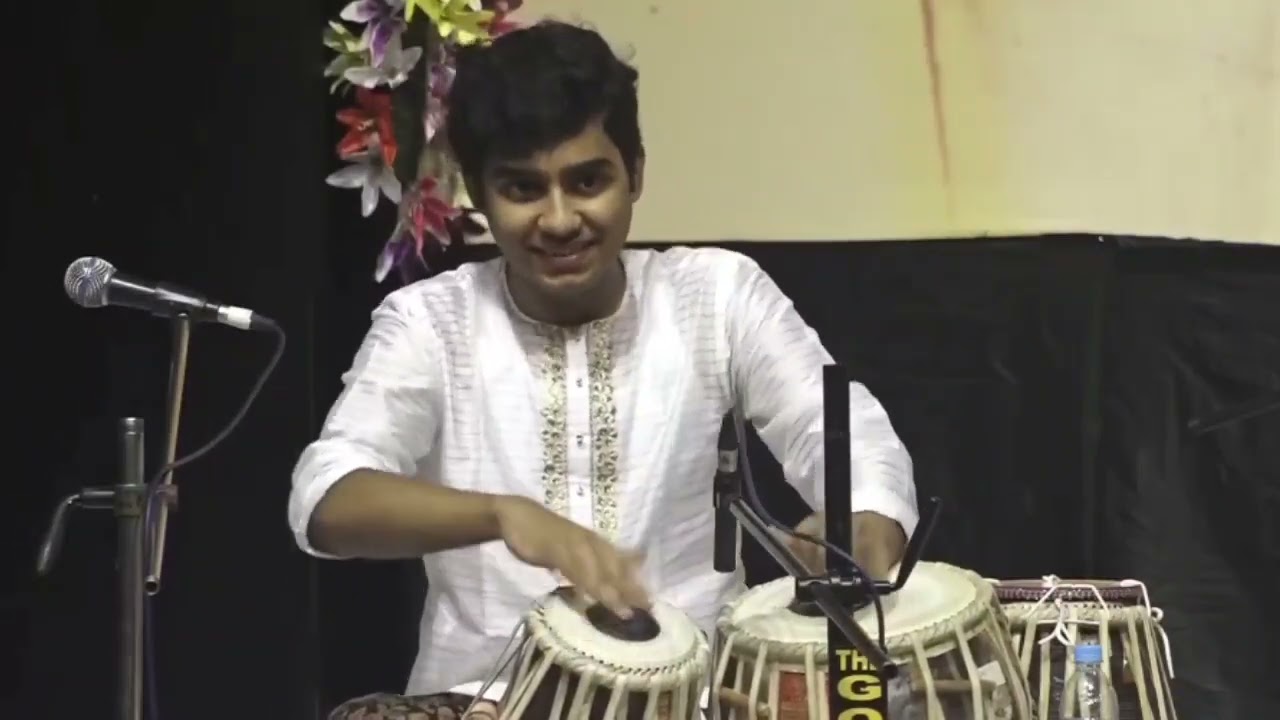 Young Tabla Nawaz Ishaan Ghosh | Teesra Jati Rela | Composed by Ustad Aamir Hussain Khan |