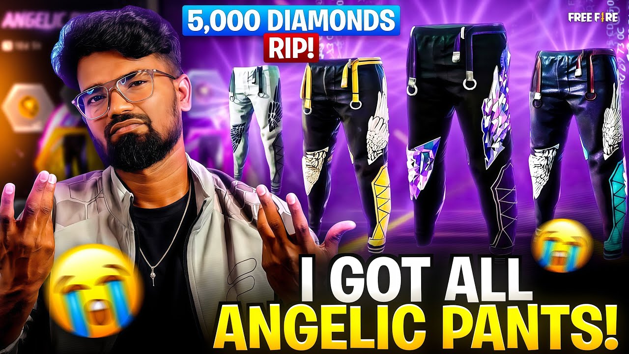 😭கதறிய GT KING 😭|| I GOT FREE FIRE NEW ANGELIC PANT & SHIRT SPIN VIDEO TAMIL || 😭5000 DIAMONDS RIP😭