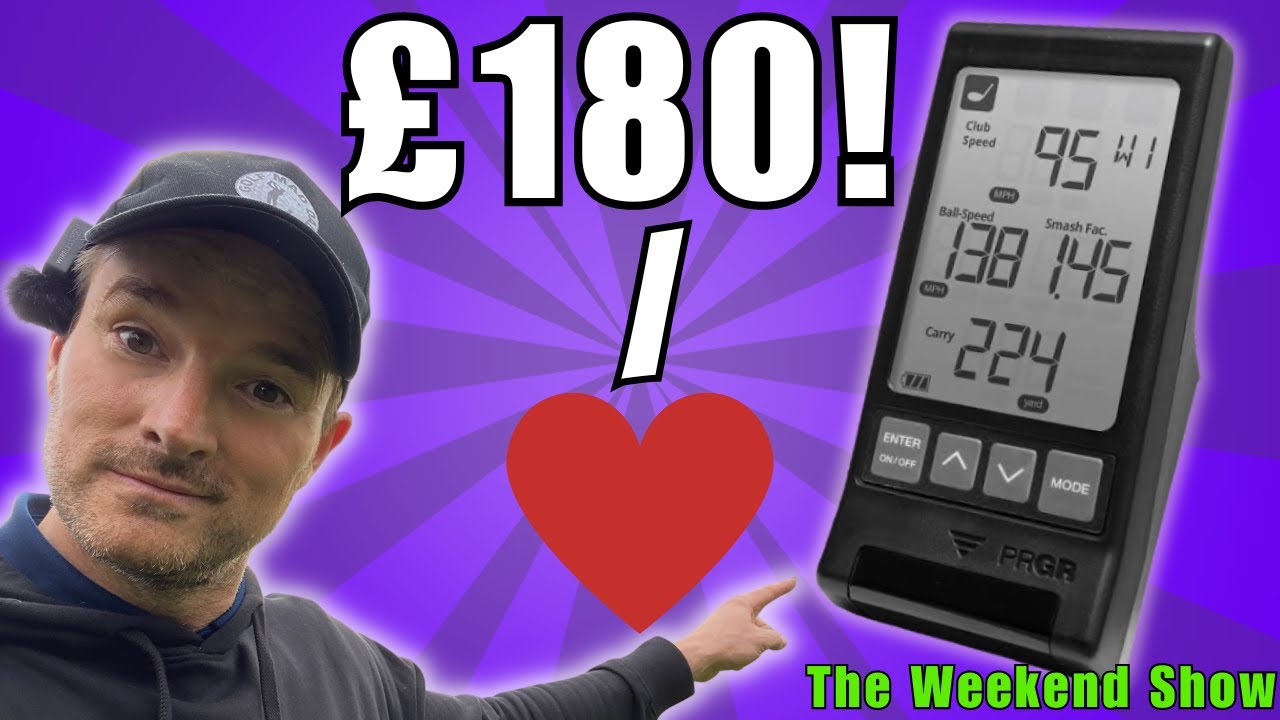 &pound;180 PRGR Launch Monitor | You Will Want One! #weekendshow