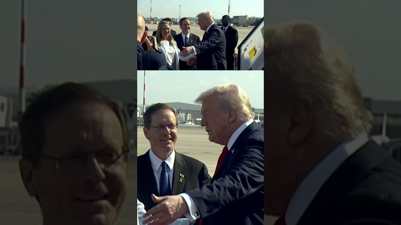 Trump arrives in Israel to warm welcome