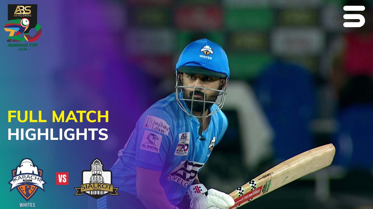 Full Match Highlights | Karachi Vs Sialkot | Match 21 | ABS Developers National T20 Cup | MZA1U