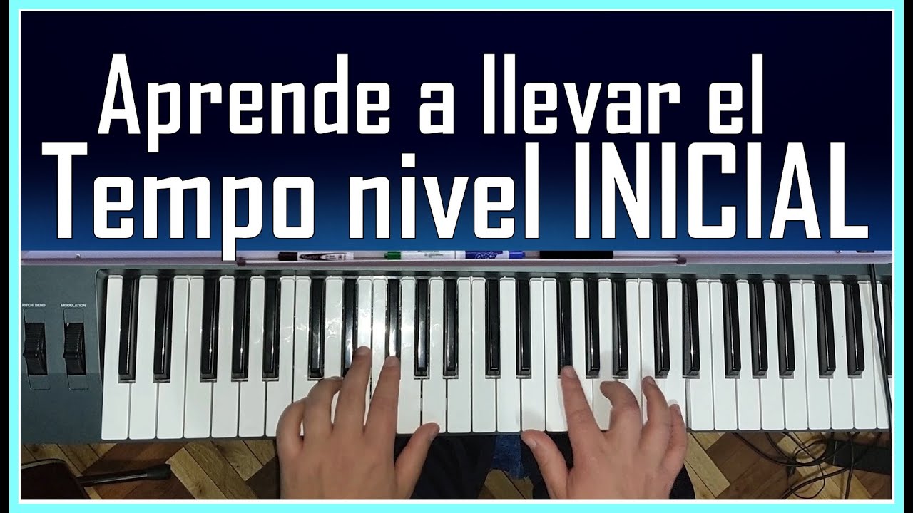 Cómo tocar entender EL TEMPO en el PIANO???