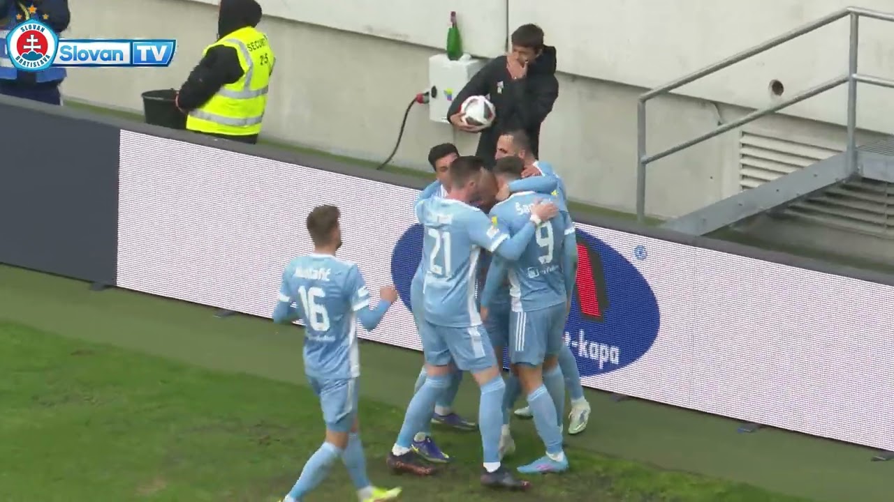 ZOSTRIH | ŠK Slovan Bratislava - ŠKF Sereď 5:1