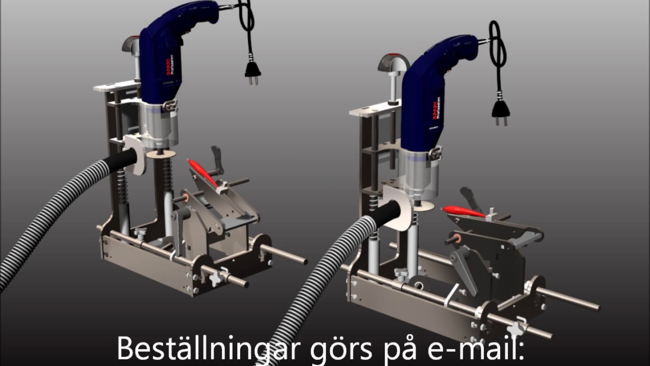 Fräsmaskin för betestillverkning