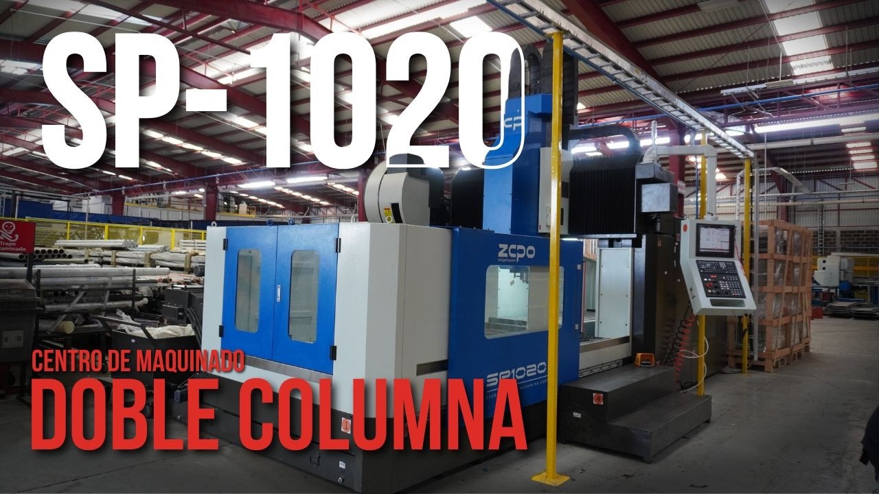 Centro de maquinado doble columna SP-1020 l FAMASA