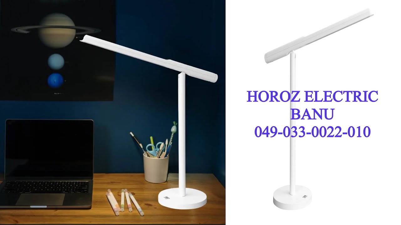 Акумуляторна настільна лампа HOROZ ELECTRIC BANU 049-033-0022-010