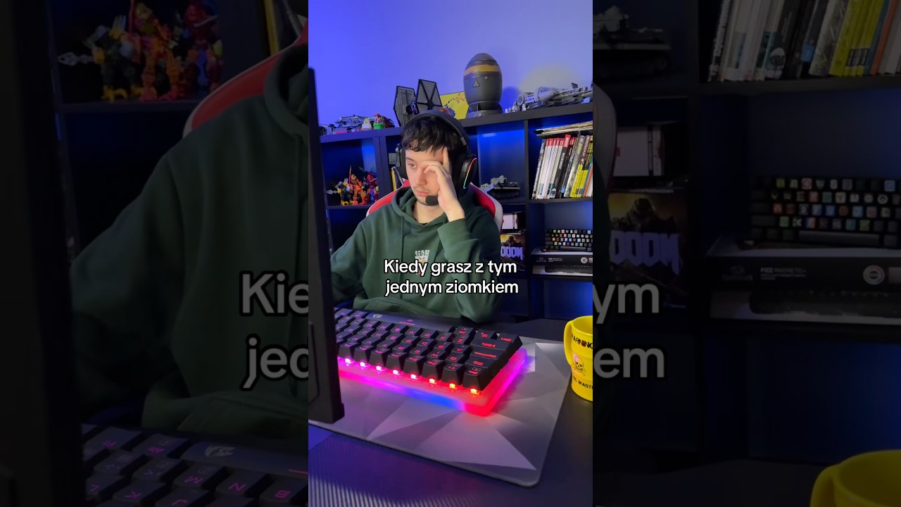 Chyba każdy ma takiego ziomka😅 #gamer #gry