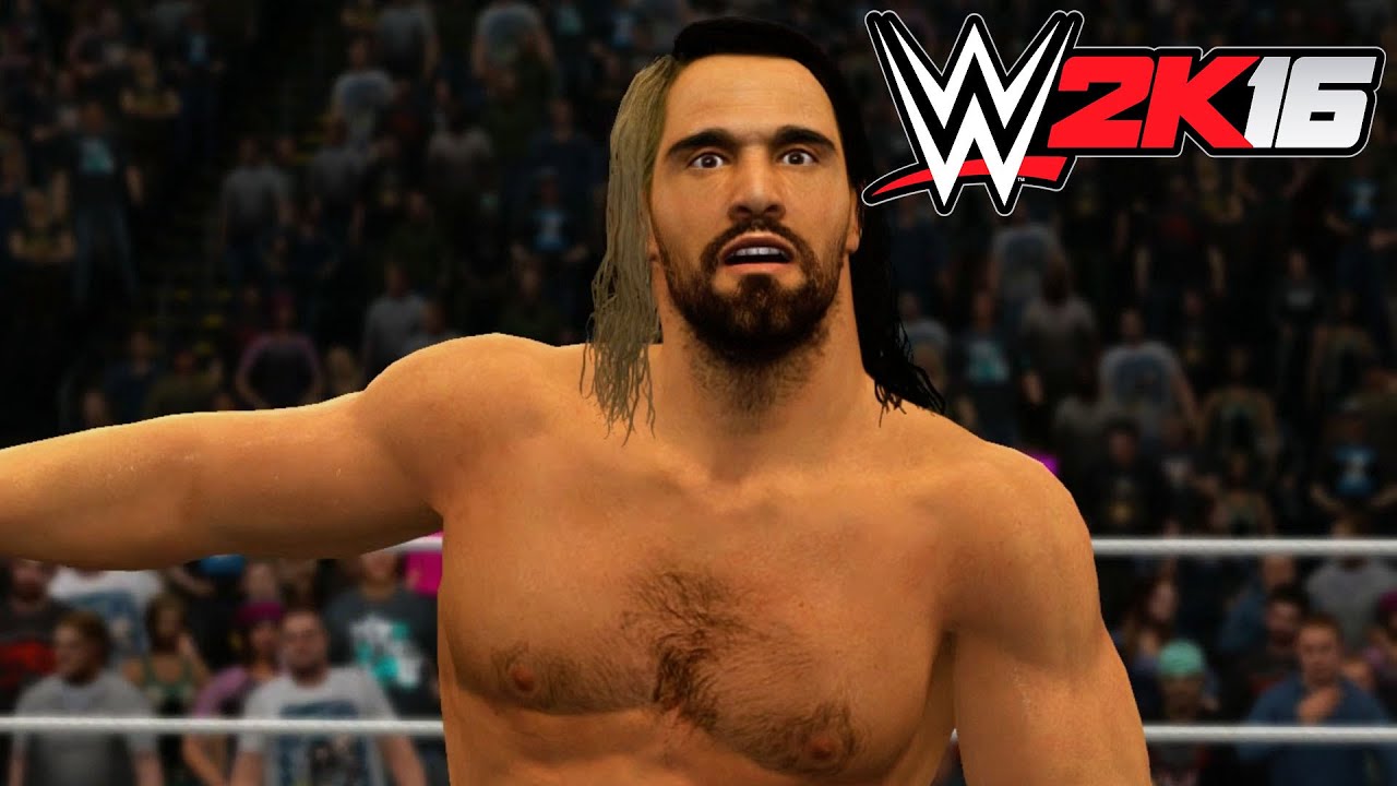 WWE 2K16 - X360 PS3 Gameplay (XBOX 360 720P) Seth Rollins vs Adam Rose
