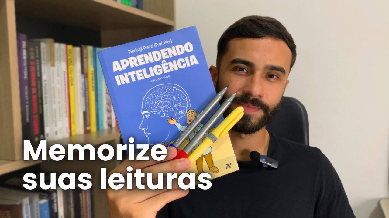 ESSA ESTRATÉGIA ME FAZ MEMORIZAR TUDO O QUE LEIO NOS LIVROS