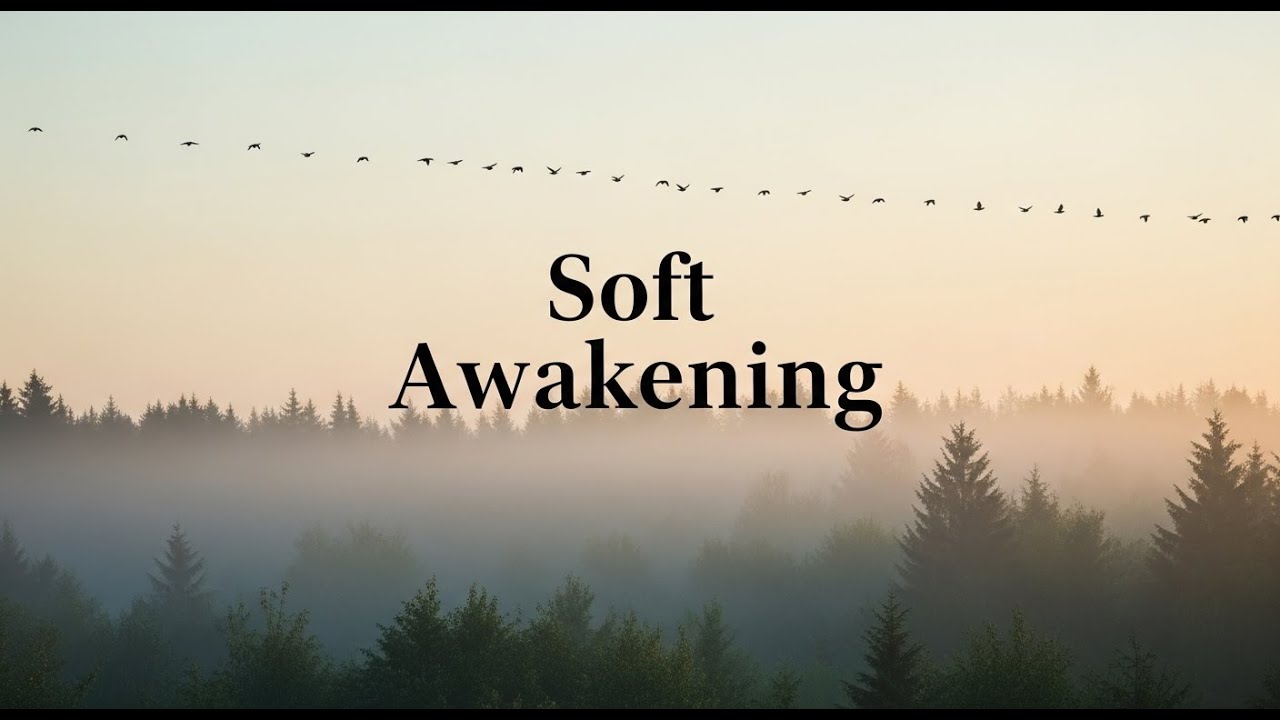 1 Hour Soothing Forest Dawn Ambience for Calm Mind, Stress Relief & Healing Energy