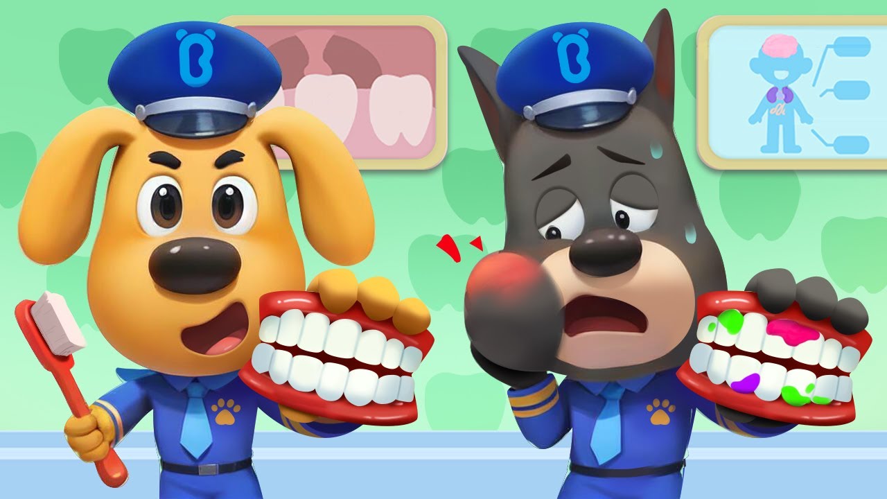 ラブール警部🔍はをみがこう🦷 | 新エピソード | 子供向け安全教育 | 赤ちゃんが喜ぶアニメ | 動画 | ベビーバス| BabyBus