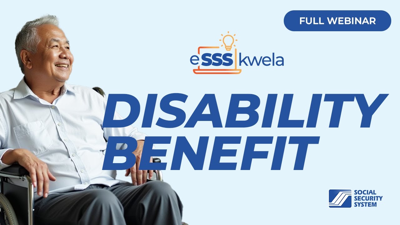 #eSSSkwela Webinar 2025 Episode 4 | Disability Benefit