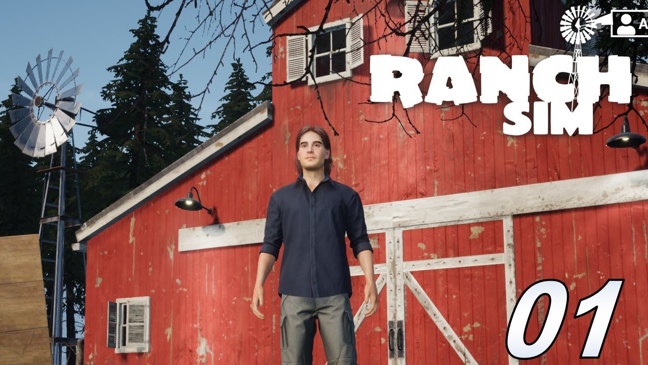 RANCH SIMULATOR #01 Neuer Multiplayer Landwirtschaft Ranch Sim #gameplay #deutsch