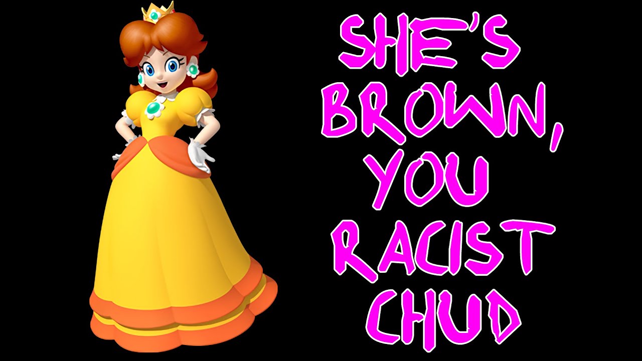 Fetishizer Accuses Artist of Racism for Drawing Princess Daisy White
