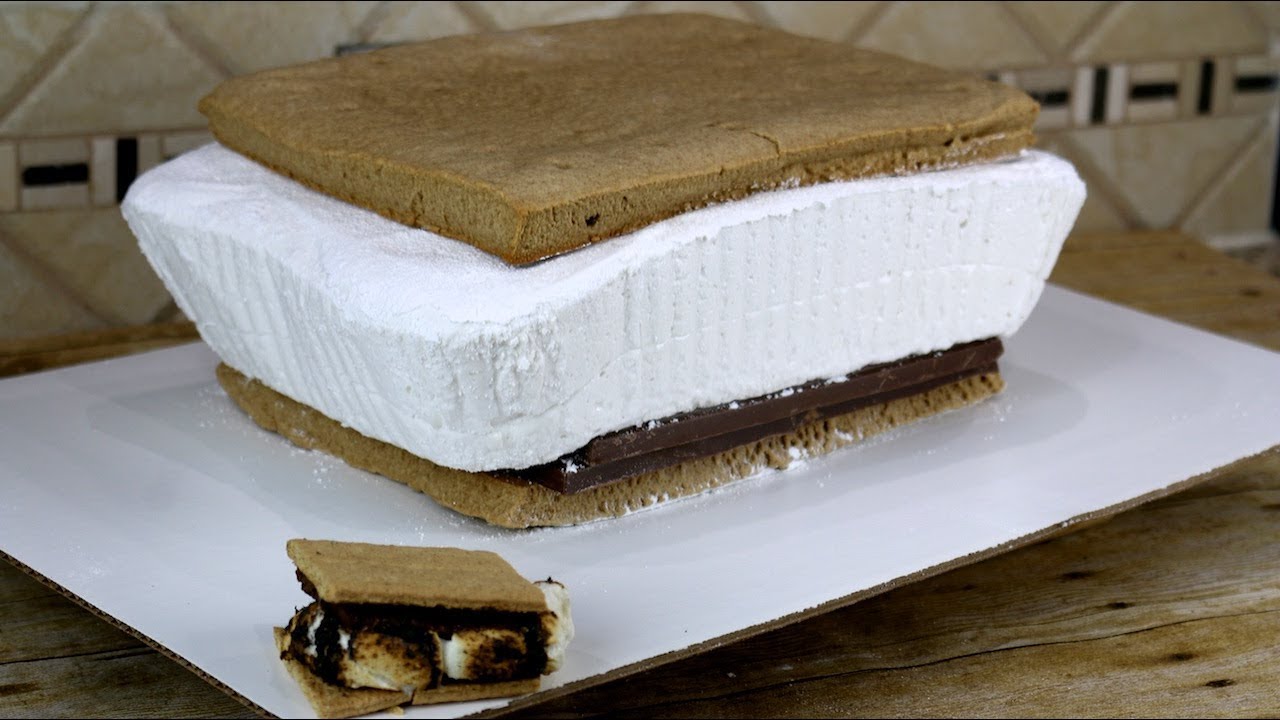 Giant S'mores Recipe | FunFoods
