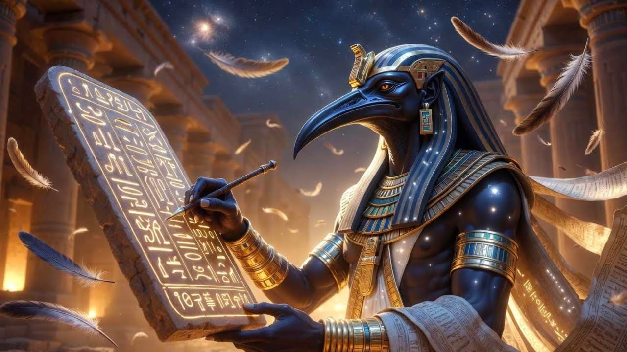 Thoth: Tongue of the Gods | Ancient Egyptian God of Wisdom & Sacred Word | Cinematic 4K