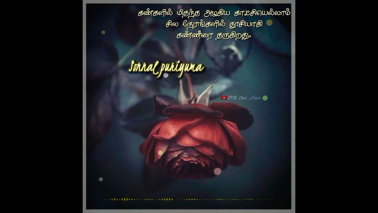 Nenjukulle Innarunnu Sad Ponnumani SPB Full Lyrical