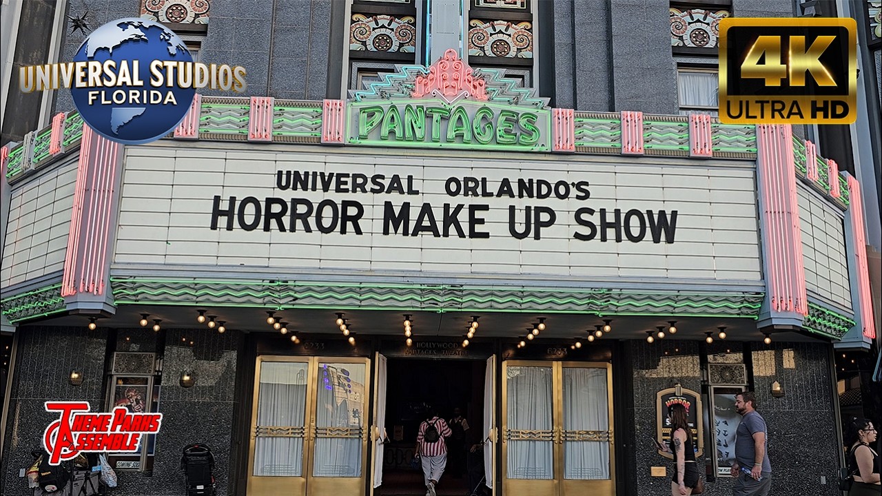 The Horror Makeup Show in 4K at Universal Studios Orlando - Feb 2025