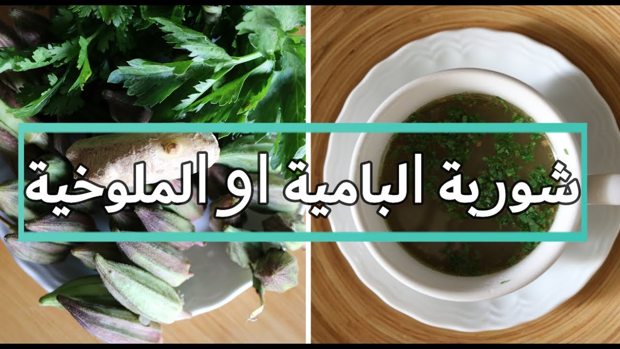 شوربة البامية او الملوخية || SOUP RECIPE