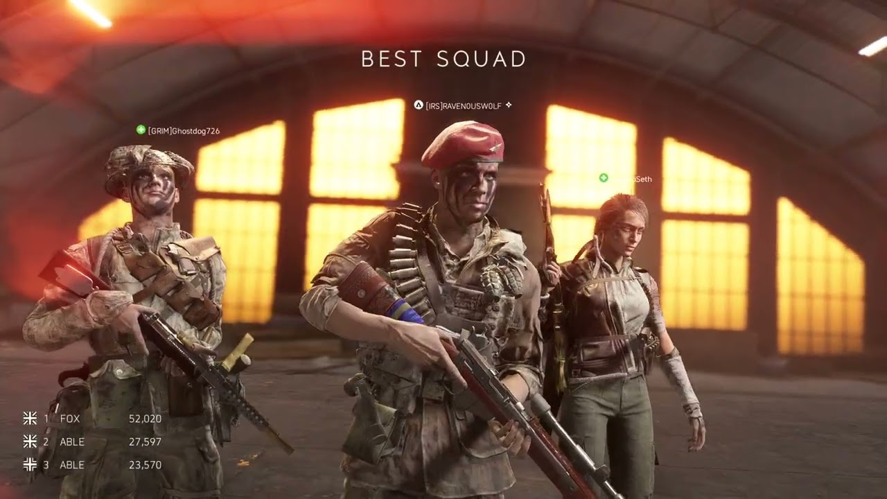 Battlefield V - Started as 4 vs 11