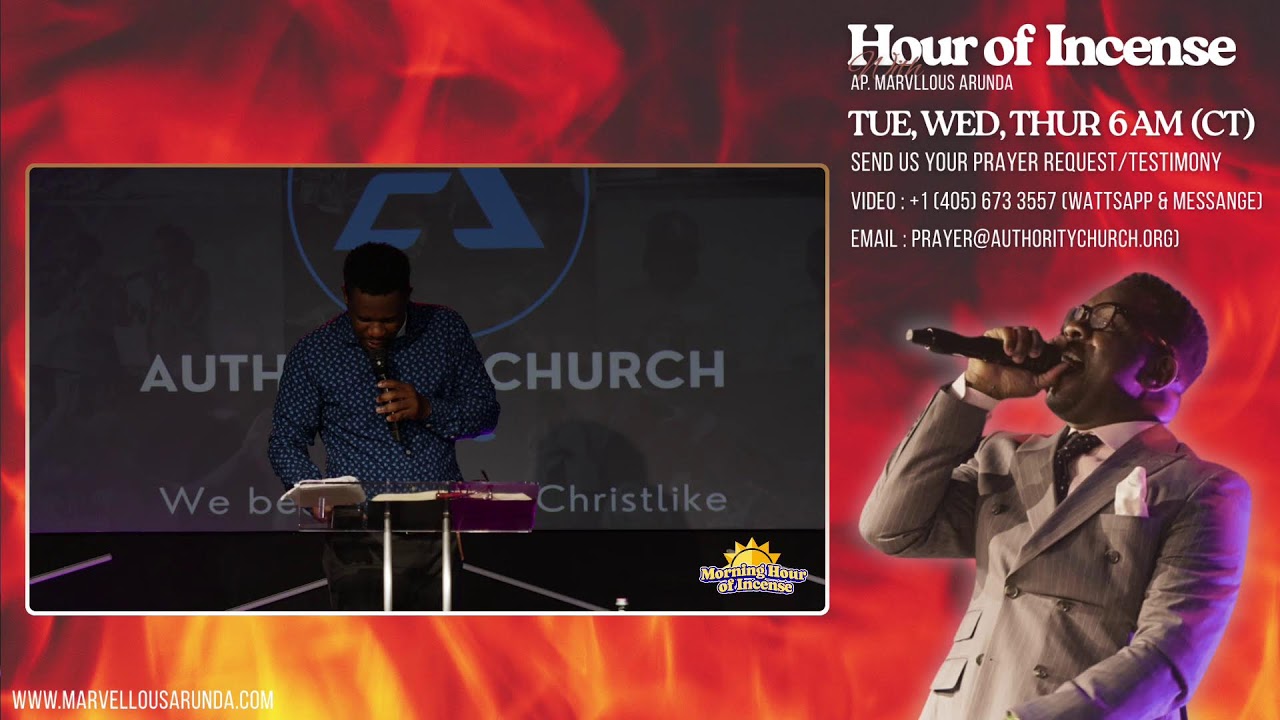 HOUR OF INCENSE ll THE GRACE OF GOD WILL NOT BE IN VAIN IN MY LIFE ll February 3rd 2026
