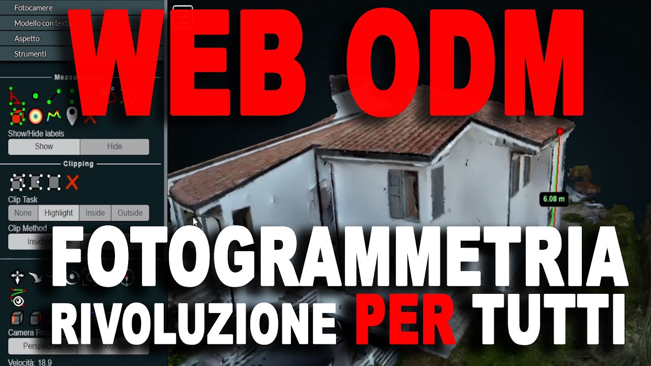 WebODM usa il drone per lavorare GRATUITO - fotogrammetria per tutti !! #DJIMINI2 #TEST