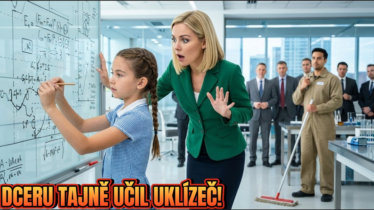 Generální ředitelka zjistí, že uklízeč tajně učil její dceru pokročilou matematiku