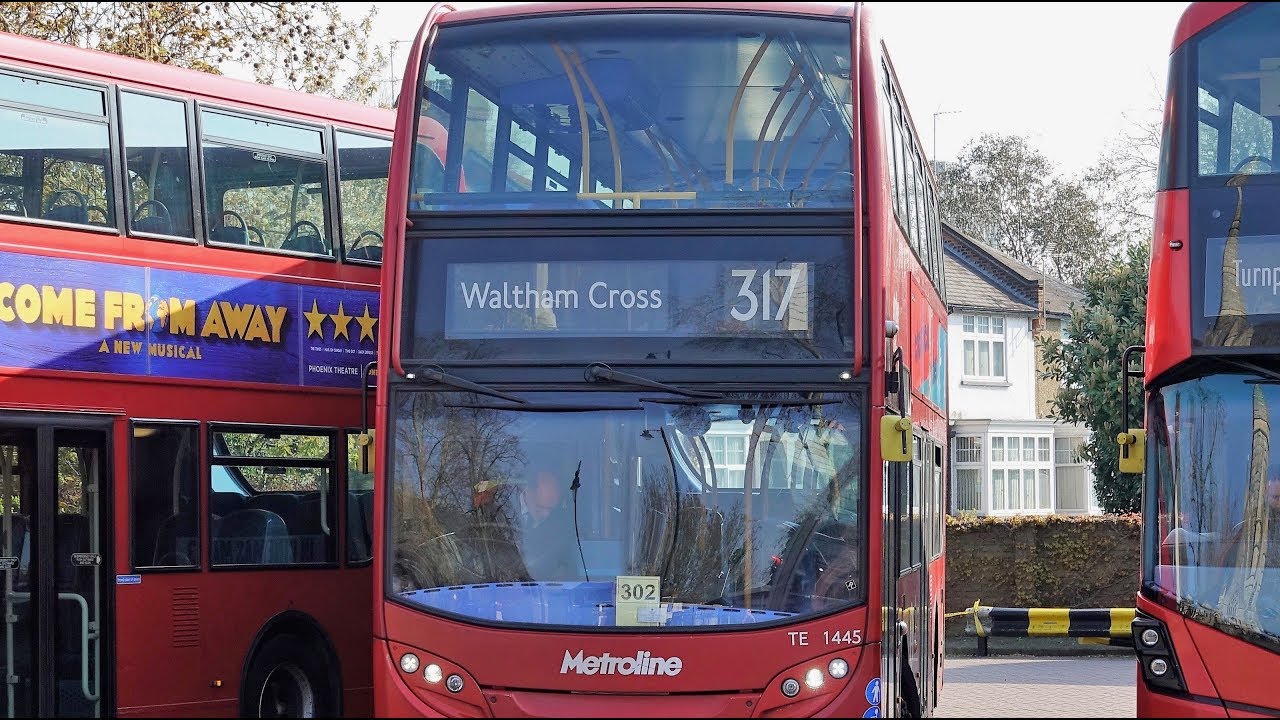 London Buses - Route 317 - Enfield Town to Waltham Cross