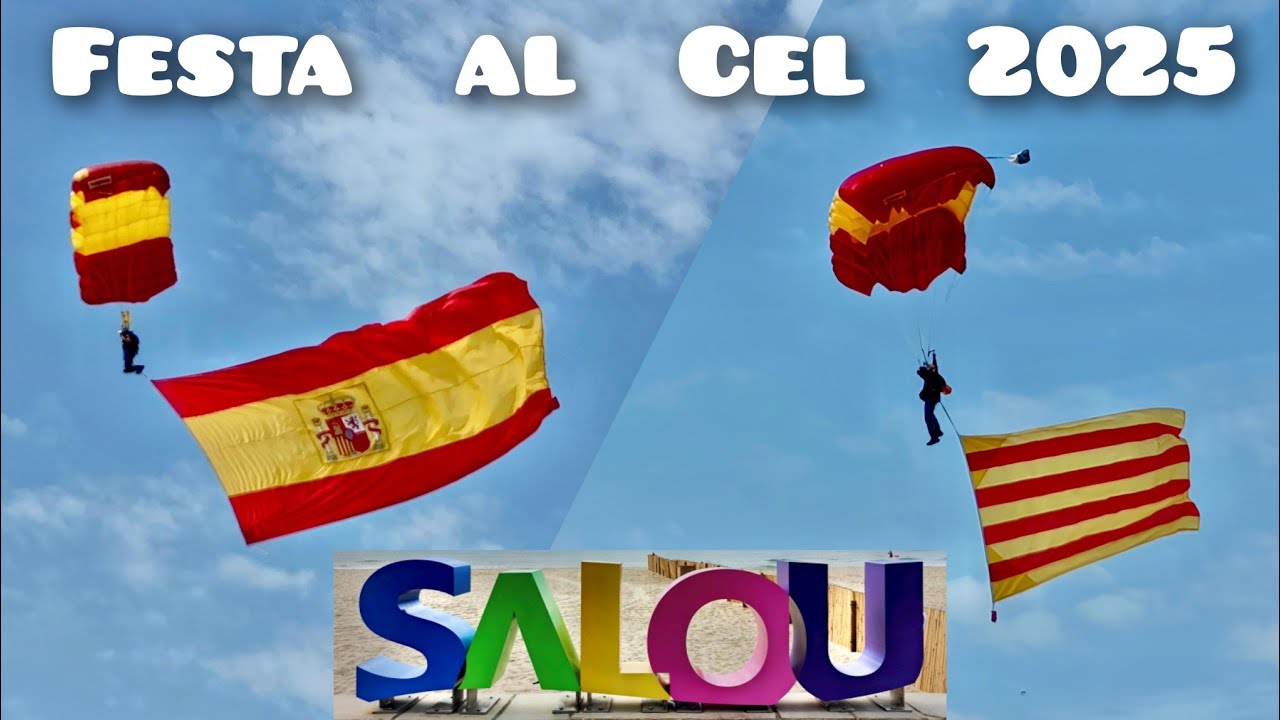 Festa al Cel Salou 2025 : Exhibici&oacute;n A&eacute;rea - Acrobacias Aviaci&oacute;n y Tecnolog&iacute;a - Airshow in Spain 