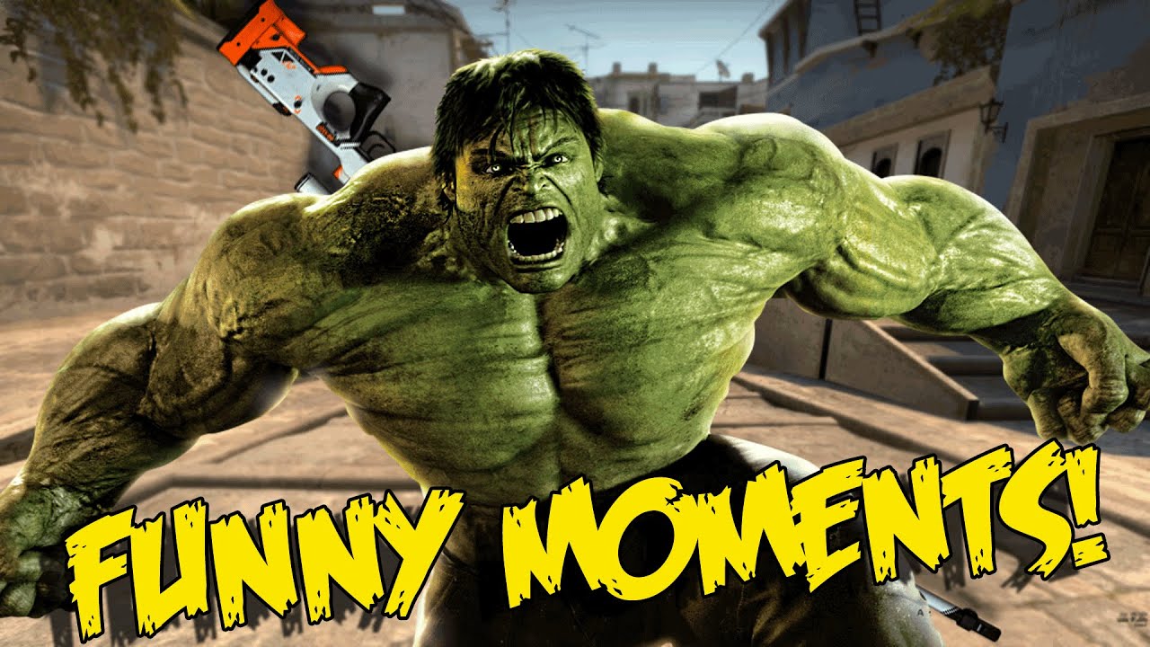 CS:GO FUNNY MOMENTS - PC SMASH FAIL, INSANE FLICK SHOT & MORE