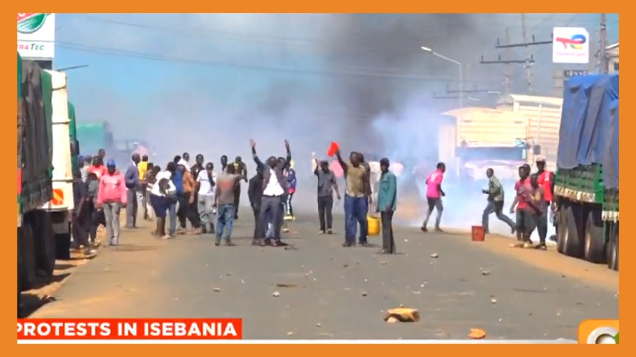 Residents block Isebania- Sirare road to protest insecurity