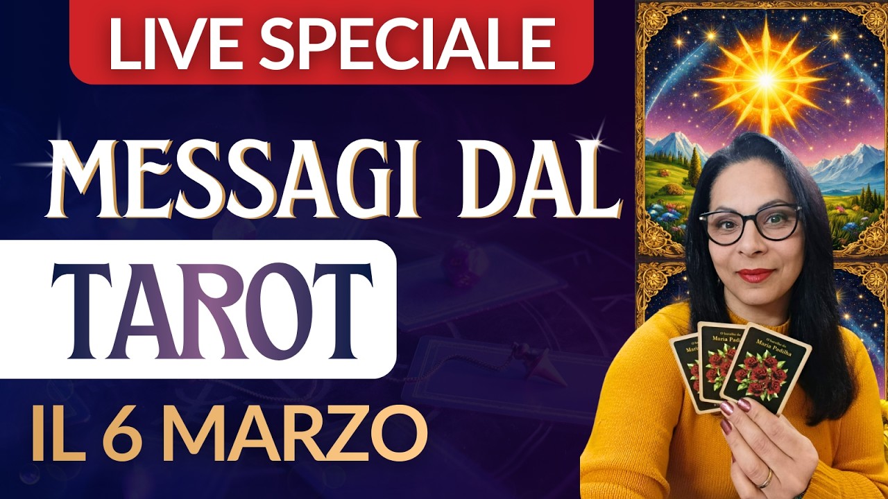 🔴 IN DIRETTA ORA – CHE MESSAGGIO HA L’UNIVERSO PER TE? 🔮