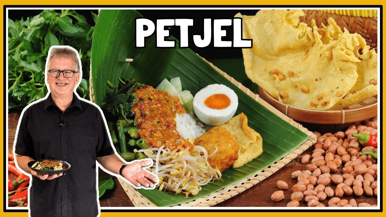 Hoe maak je Indonesische Petjel? (vegetarisch groente gerecht)