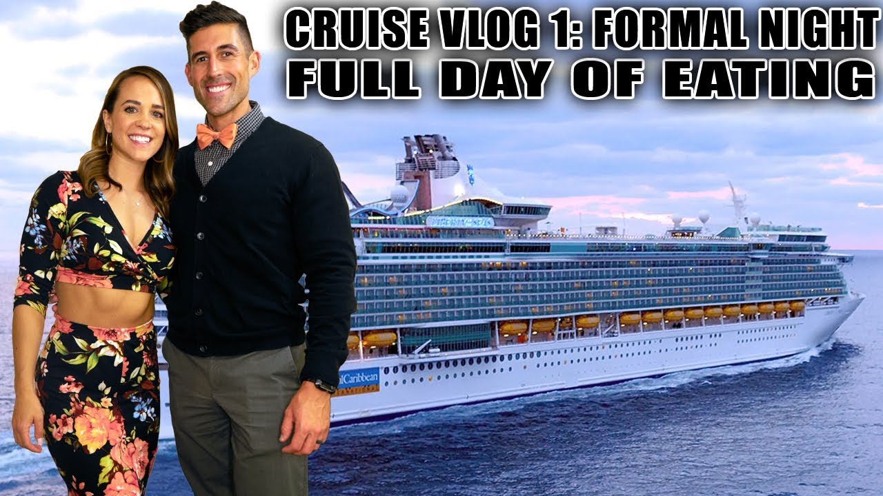 Cruise Vlog 1: Royal Caribbean Liberty of the Seas - Embarkation, Crew Room Tour, Full Day of Eating
