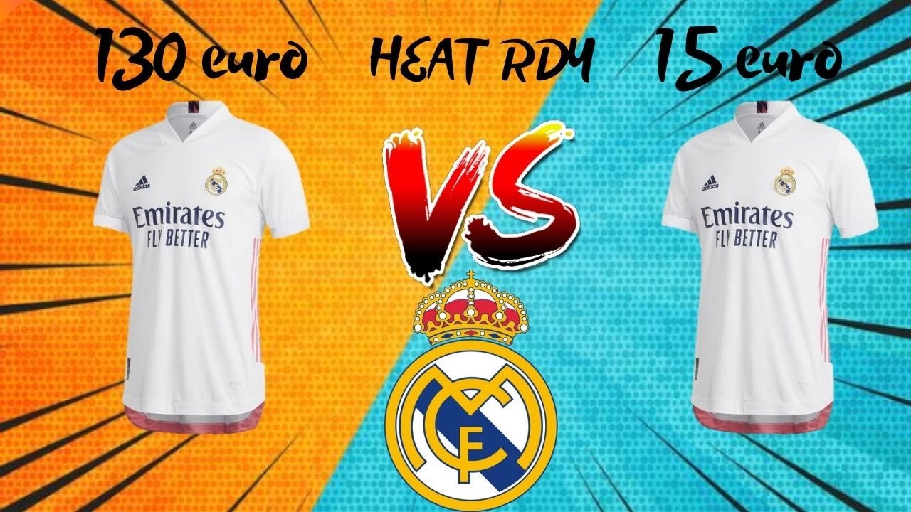 Unboxing comparatif Maillot Real Madrid Adidas 20-21 Player Issue Heat RDY Vrai v Fake