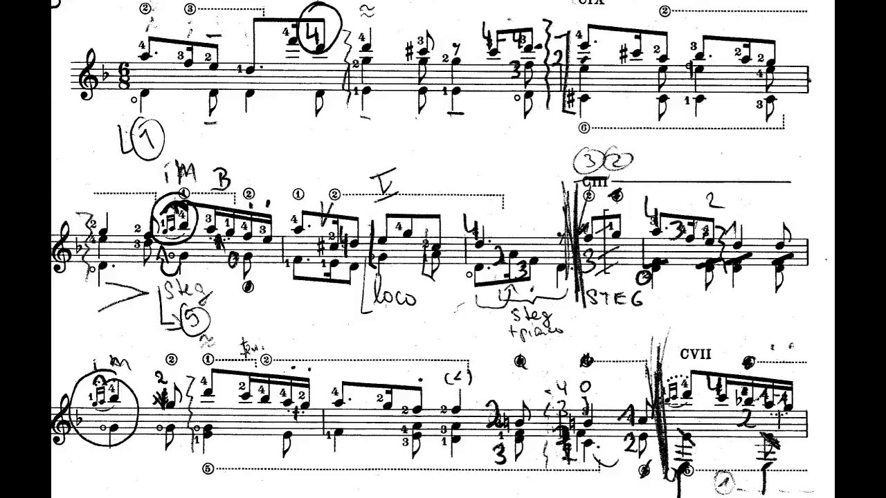 Domenico Cimarosa Sonata No 13 d - Minor - Horst Klee, Guitar