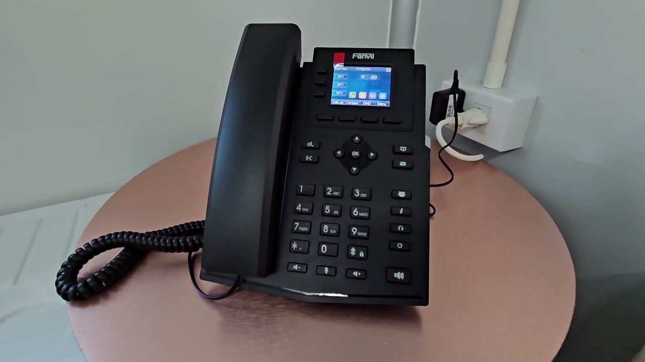 แนะนำ IP Phone Fanvil รุ่น X303W รองรับการเชื่อมต่อแบบไร้สาย Wi-Fi