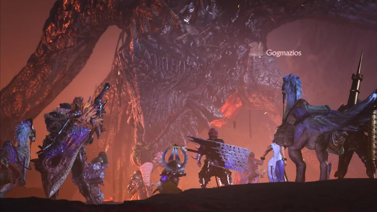 Primera ves contra Gogmazios en Monster Hunter : Wilds