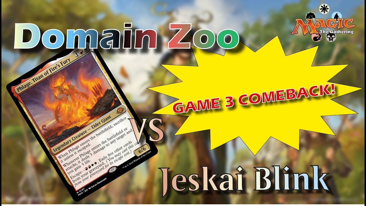Domain Zoo vs Jeskai Blink — Formidable Speaker Steals Game 3!