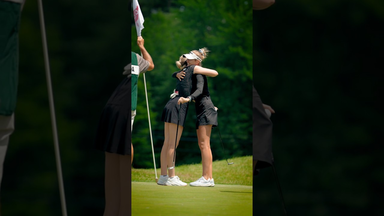 Carding a 10-under 60, Nelly and Olivia were on fire today 🔥